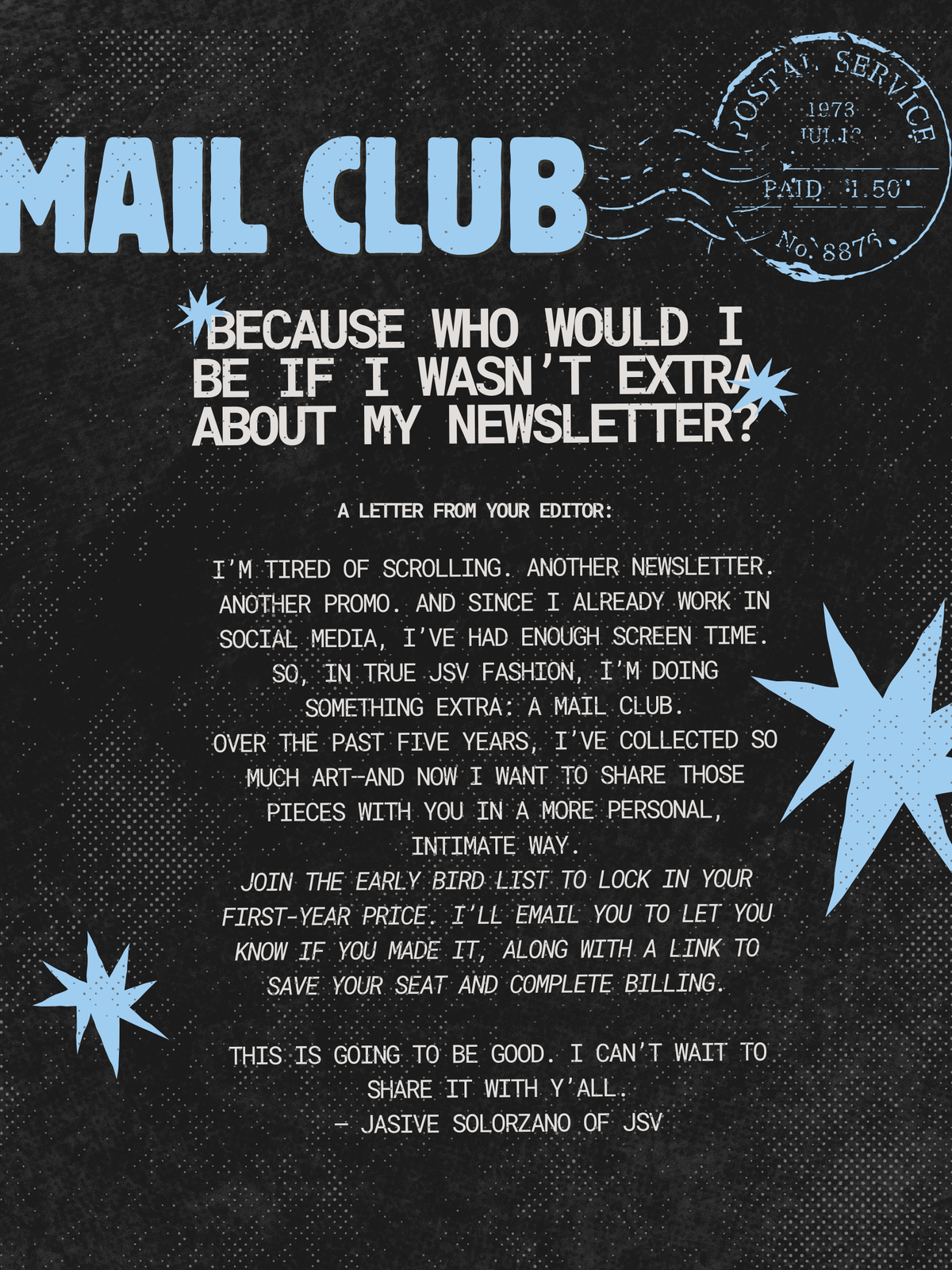 JSV Mail Club <3